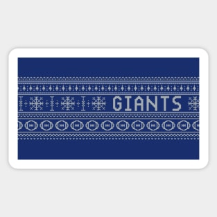 Giants / Xmas Edtion Sticker